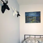 公寓 La Parenthese Imperiale Gare A 300 M Balneo Sauna