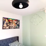 公寓 La Parenthese Imperiale Gare A 300 M Balneo Sauna